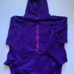NEP Purple Vertical Hoodie
