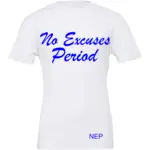 NEP Blue Cursive T-Shirt