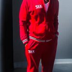 Red Sweat Suit
