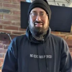 NEP Black Horizontal Hoodie