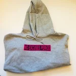 NEW Gray Patch Hoodie