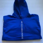NEP Blue Vertical Hoodie